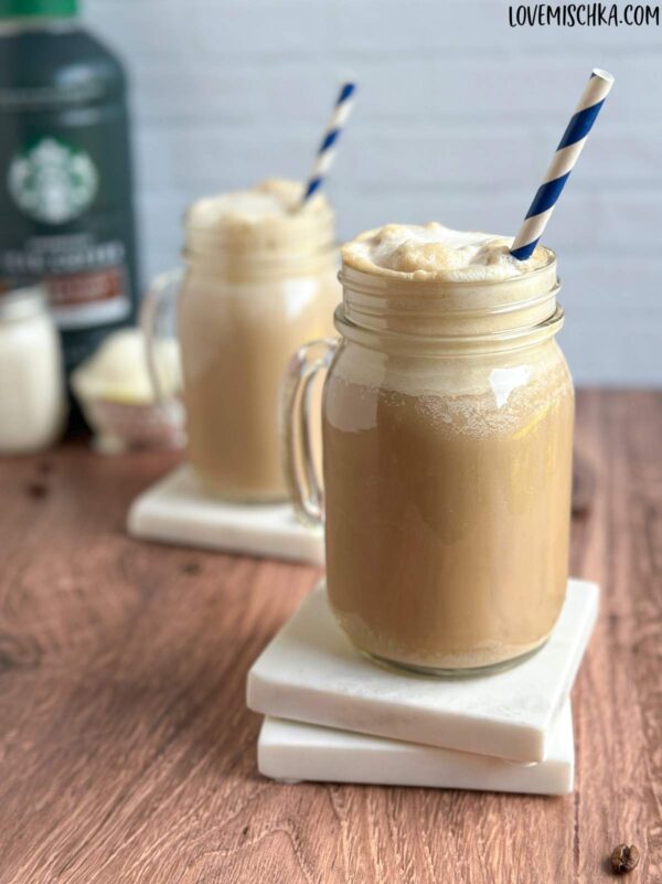 Ice Coffee With Ice Cream